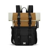 Sherpani Sedona, Travel Backpack Purse, Laptop Backpack, Recycled Nylon Backpack, Fits 15 Inch Laptop ( Elmwood , One Size ) Elmwood One Size U1